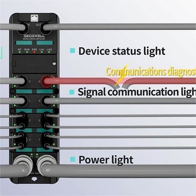 ซื้อ Decowell SD Series IP67 I/O Modules โมดูลแม่แบบ IO-Link แบบไร้สาย online manufacture