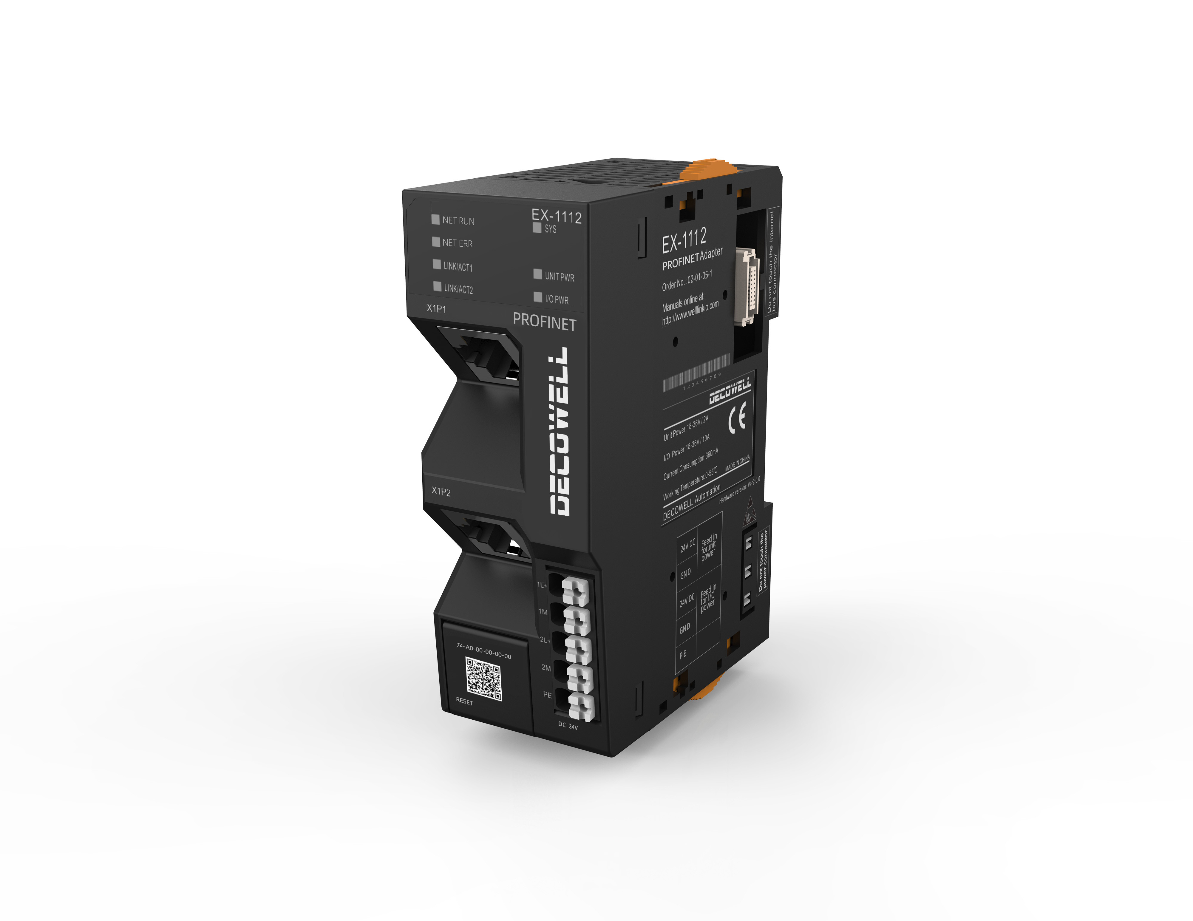 EX ซีรี่ย์ Ethernet IP Remote IO Module อุตสาหกรรมอัตโนมัติ